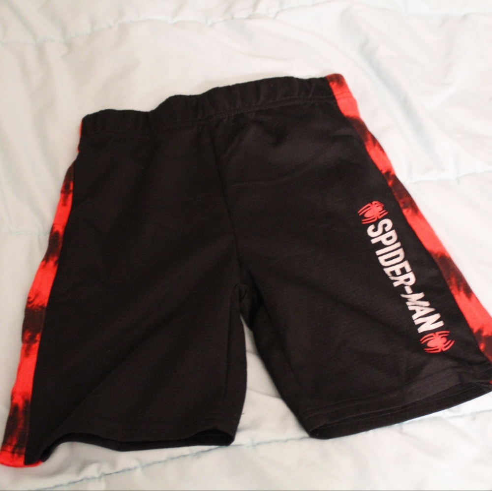 BOY SHORTS Elastic Waist SPIDER-MAN Marvel Size 7 Pull on